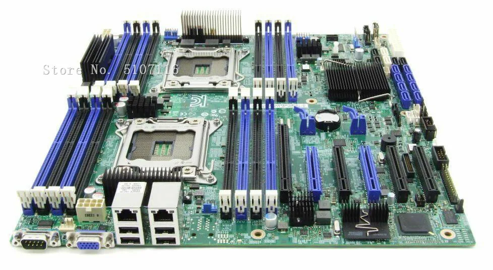Настольная материнская плата для S2600CP 2011 e5-2680 pin x79 двухканальная материнская плата будет протестирована перед отправкой