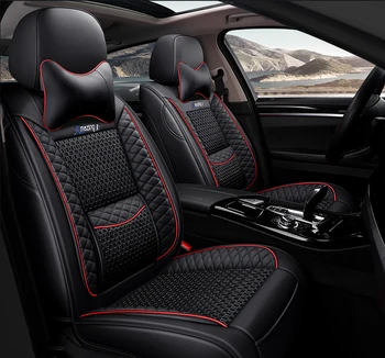 

Car seat cover universal ice silk for ssangyong kyron actyon sport korando rexton accessories covers for vehicle seats styling