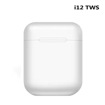 

i12 Tws Headphone Touch Key Wireless Bluetooth 5.0 Earphone Mini Earbuds With Mic Charging Box Sport Headset For Smart Phone