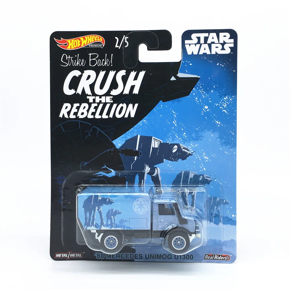 Автомобили Hot wheels 1/64 88 MERCEDES UNIMOG U1300 pop culture series Коллекционная модель маленького