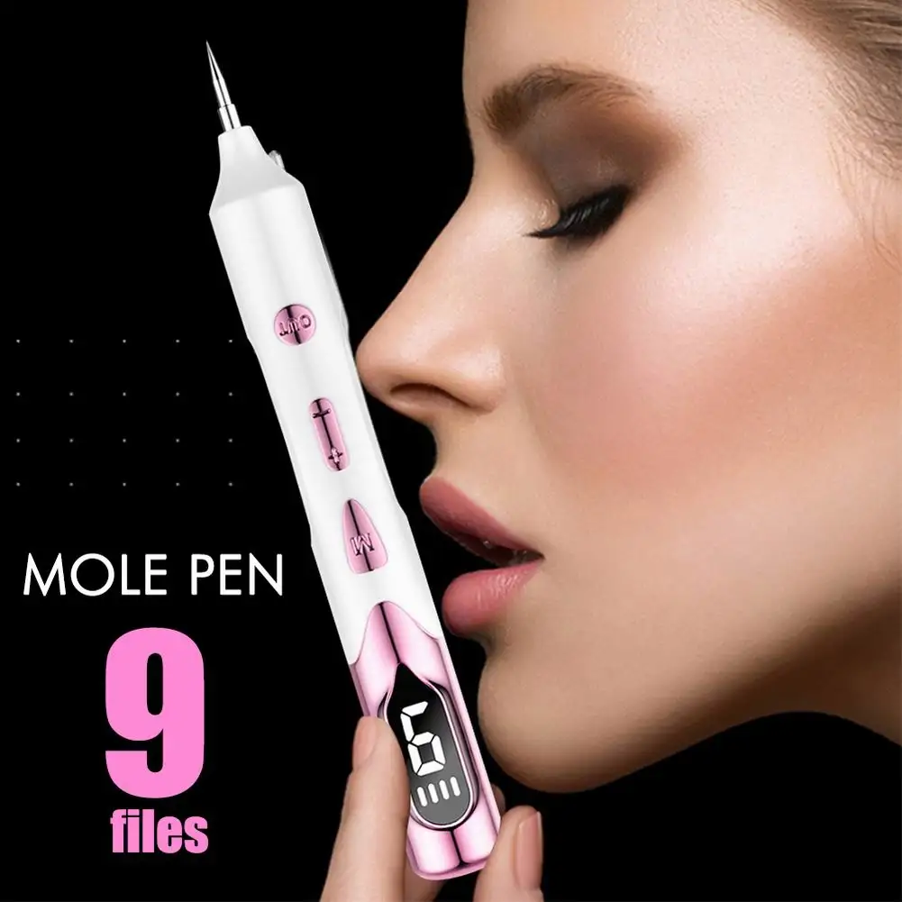 Laser de Remoção de Toupeira Remoção de Toupeira Cuidados com a Pele Removedor de Mancha Caneta Plasma Tatuagem Verruga Freckle Facial Remoção Tag Elétrica Escuro Pen 4 Pen Tatuagem Caneta Remoção de Toupeira Verruga