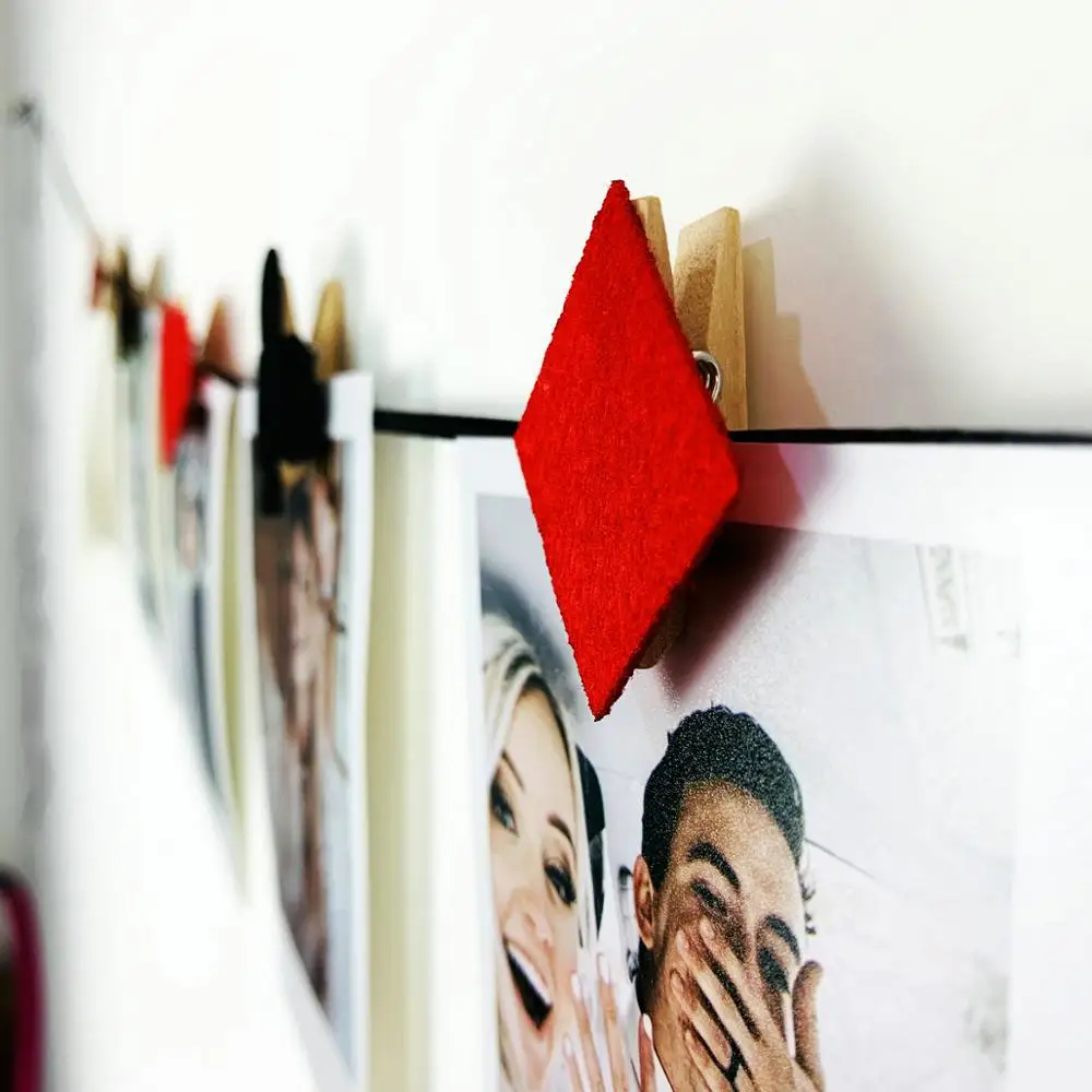 Freeshipping Poker Playing cards casino party photo clips decoration Bunting supply