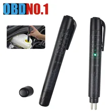 Точная ручка для проверки качества масла OBD2, тестер тормозной жидкости с 5 светодиодный, цифровой тестер автомобильной тормозной жидкости, инструмент для проверки автомобиля Точная ручка для проверки качества масла OBD2, тестер тормозной жидкости с 5 светодиодный, цифровой тестер автомобильной тормозной жидкости, инструмент для проверки автомобиля