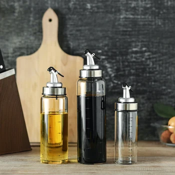 

Japan Home Kitchen Leak-Proof Oil Oil-control Glass Oil Jug Soy Sauce Vinegar Bottled Oil Bottle Oil Jar Seasoning Bottle