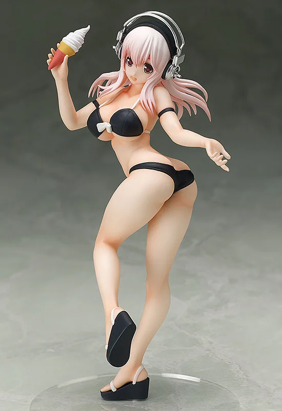 Фигурка аниме Super Sonico Freeing S style волнистая сексуальная девушка купальник Ver.