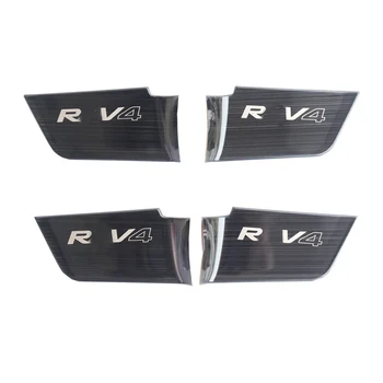

For Toyota RAV 4 XA50 2019 2020 Accessories Car Interior Styling Stainless Carbon fiber Door Handle Bowel Cover