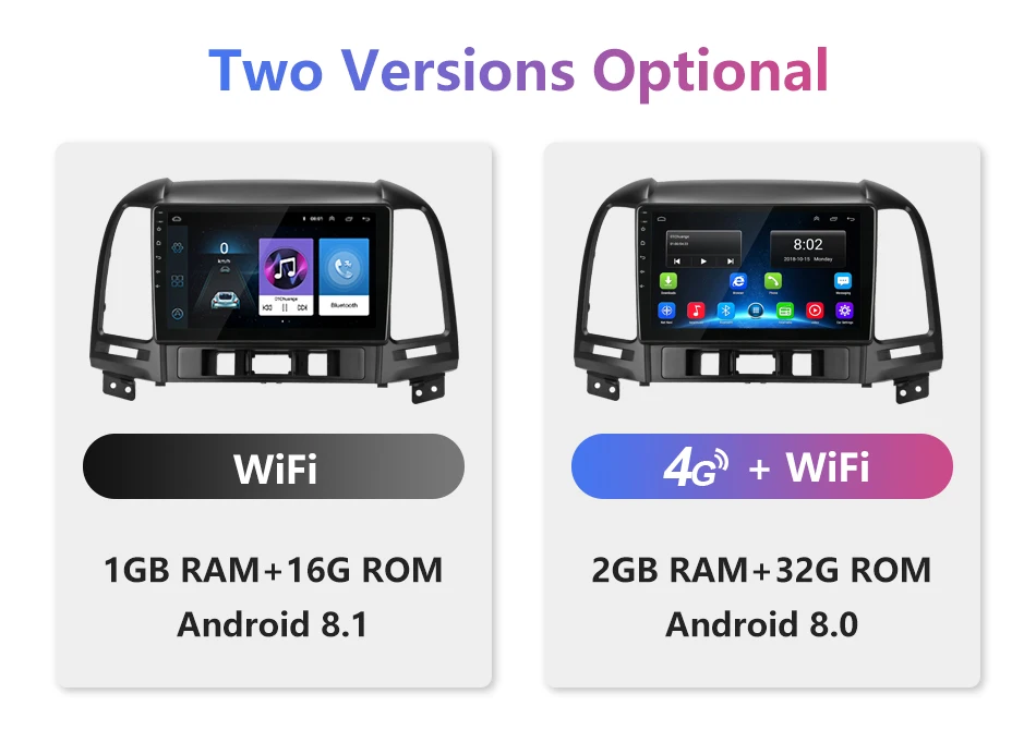 Best Jansite Android car radio for Hyundai Santa Fe 2006 2007 2008 2009 2010 2011 2012 Multimedia player 4G WIFI Mirror link FM AM 4