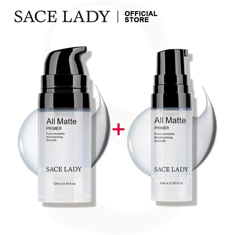 Основа для макияжа SACE LADY Face Primer натуральная матовая основа невидимые поры