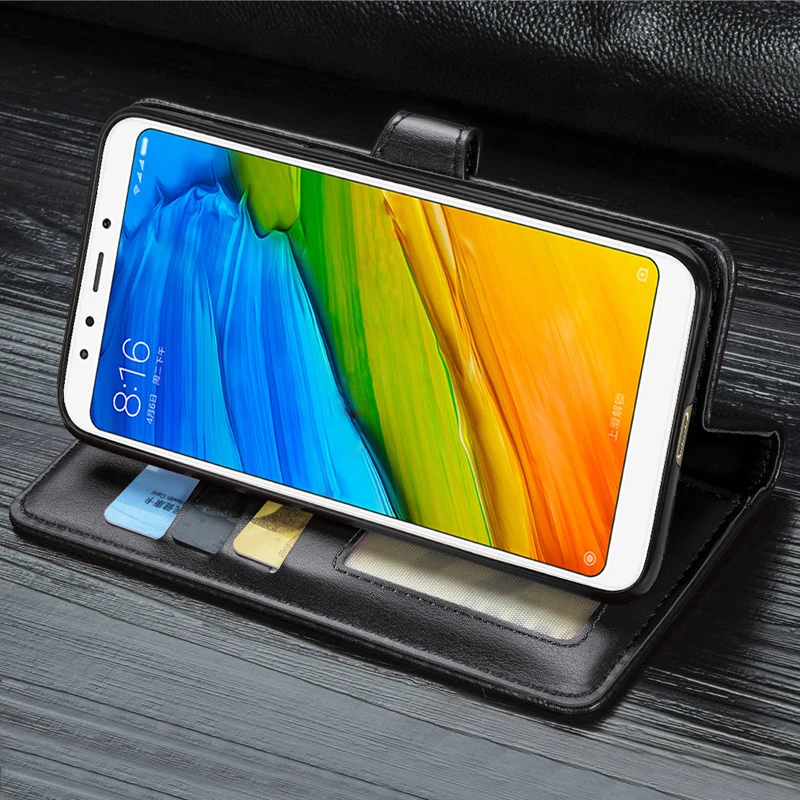 Чехол для Xiaomi redmi 5 xiomi redmi 5 Plus, чехол для redmi 5 Plus, мягкий силиконовый флип-кошелек, кожаный чехол для redmi 5 Funda
