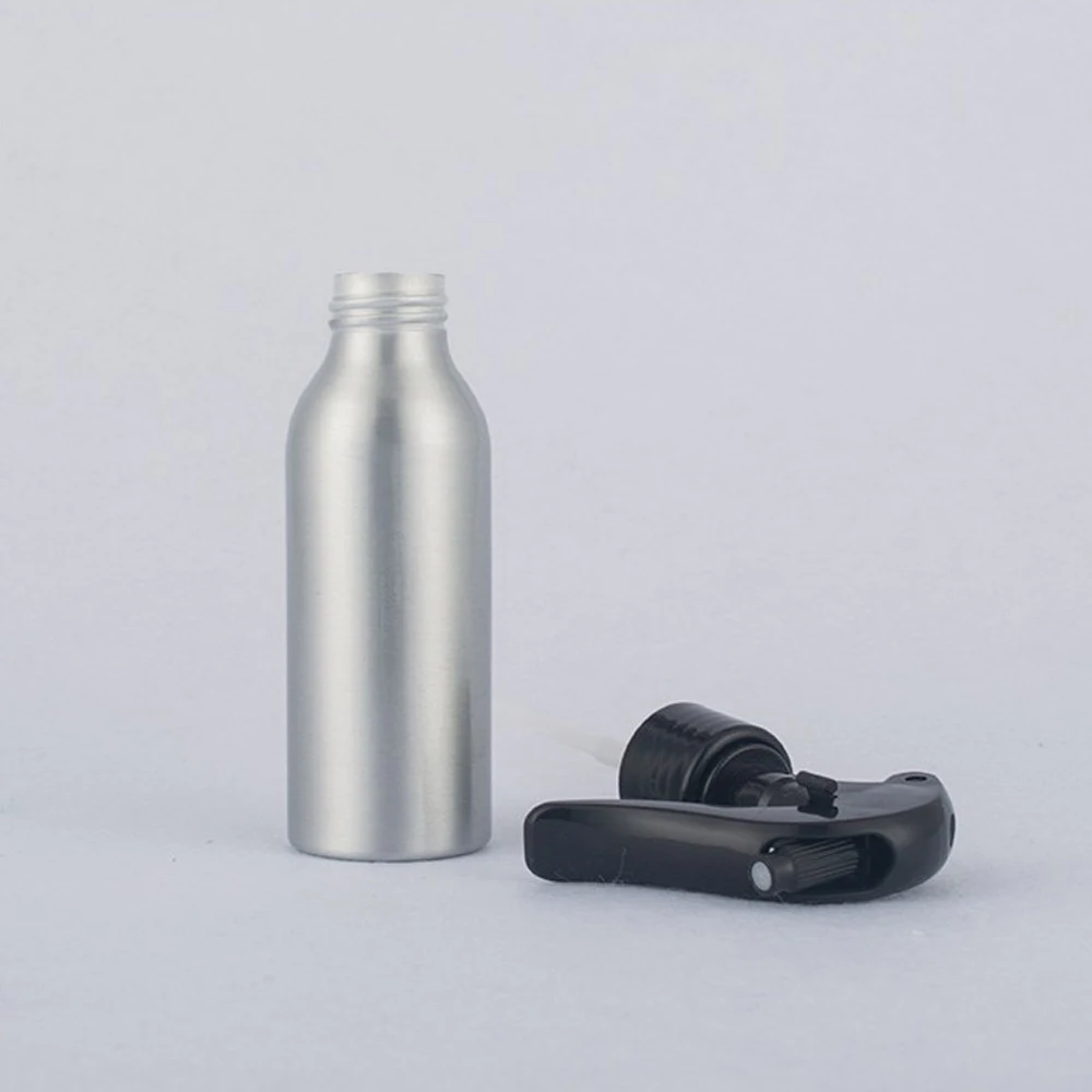 1pc 30-500ML Aluminum Spray Bottle Pump Sprayer Fine Mist Refillable Water Bottle Sprinkler