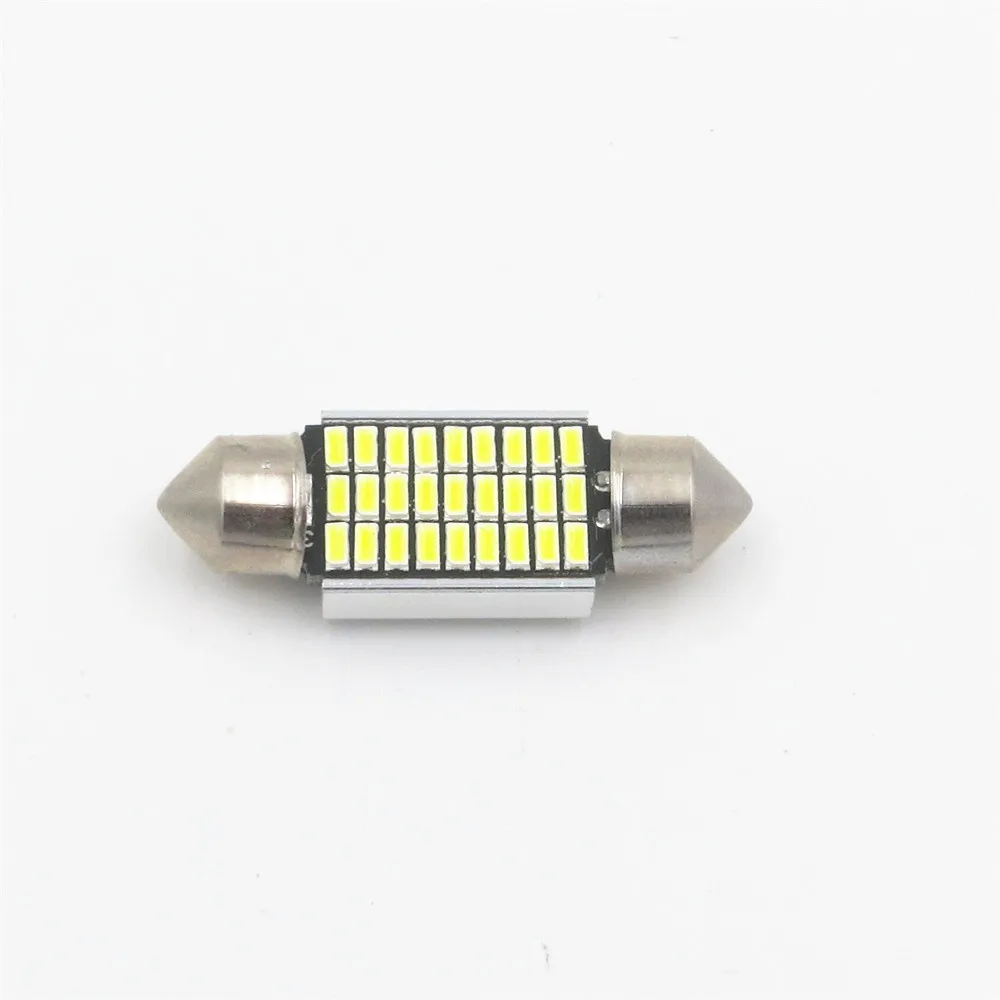 31 мм 36 39 41 C5W C10W 3014 Светодиодный фестон SMD светильник CANBUS без ошибок купольная