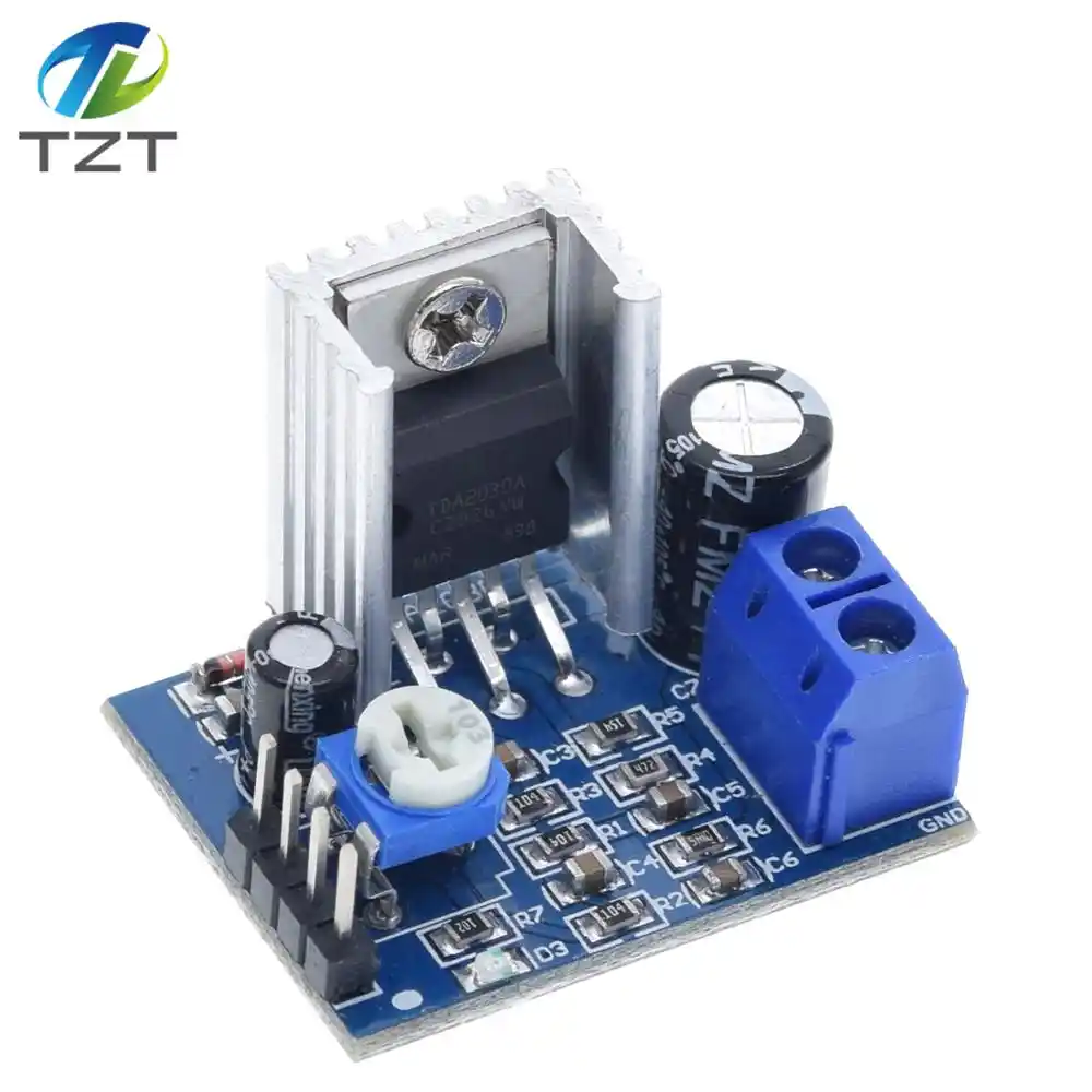 Audio-Verstärker Board Modul TDA2030A 6-12V 18W Mono Stromversorgungsmodul