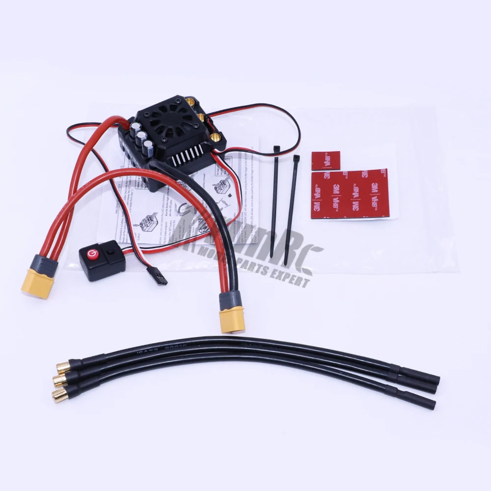 WP-Max8-RTR 150A Водонепроницаемый бесщеточный ESC штекер TRX для RC 1/8 Traxxas E-REVO Traxxas на высшем уровне дикари Thunder Tiger