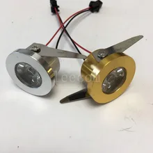 1 шт./лот мини-светильник под шкаф Точечный светильник 1 Вт 3 Вт потолочный встраиваемый светильник Ac85-265v светильник с регулируемой яркостью