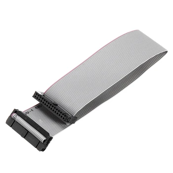

2.54mm FC-26P IDC Flat Gray Cable LED Screen Connected to JTAG Download Cable