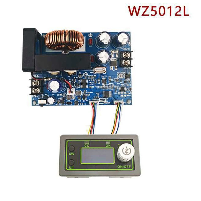 

50V 12A 600W Programmable CNC Step-down Power Supply Module LCD Digital Display