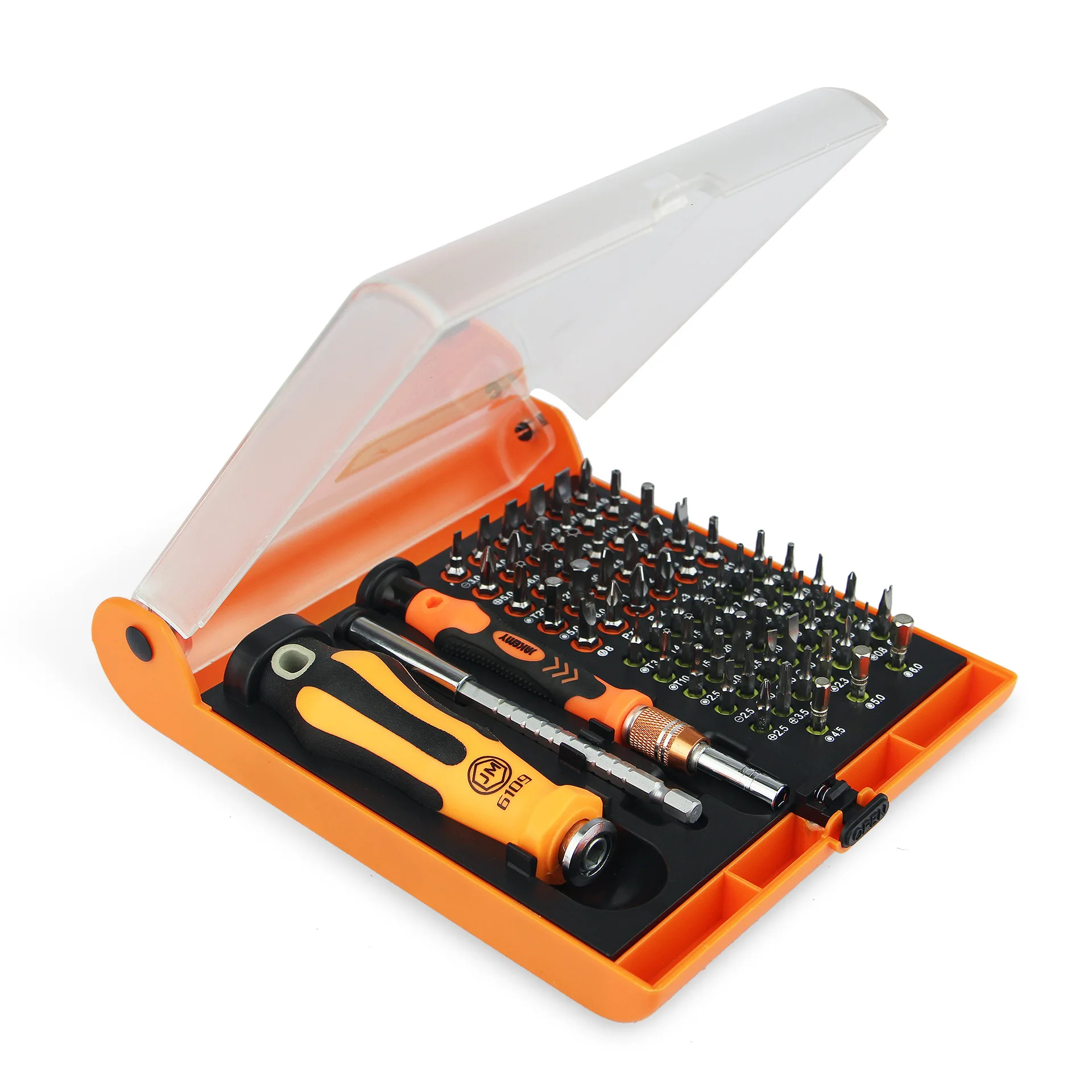 

JM6109 72-in-1 Ratchet Wheel Hardware Tools Combination Screwdriver Set Household Repair Screwdriver Tool Box