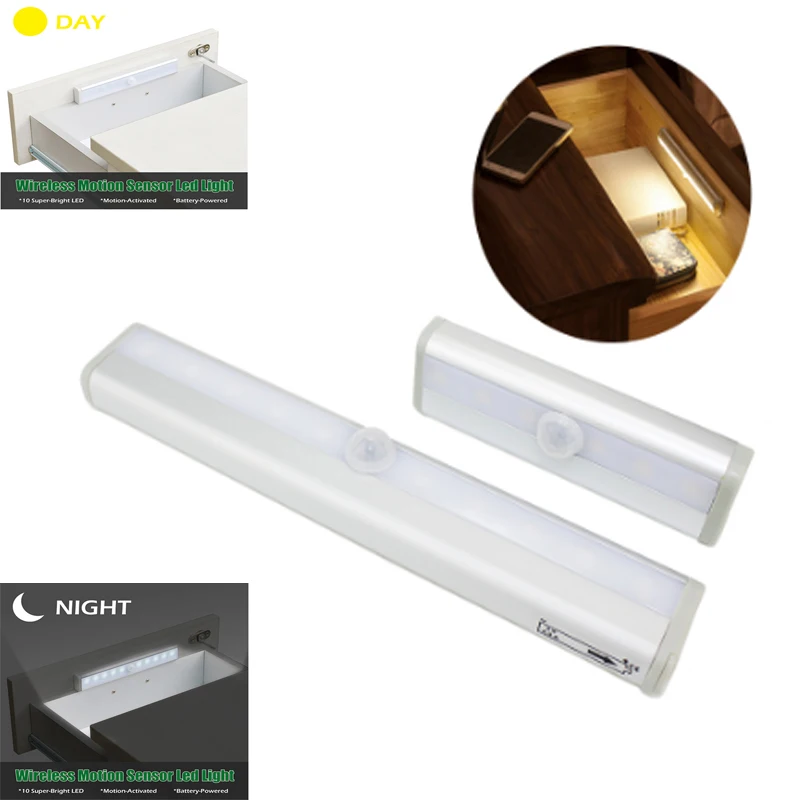 attraction LED Wireless PIR Motion Sensor Light For