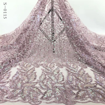 

African Lace Fabric 2020 High Quality Lace Fabric French Mesh Lace Fabric Nigeria Lace Fabric Clothes