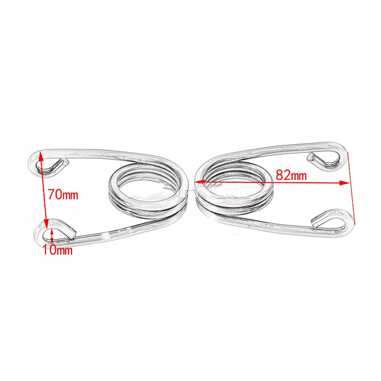 Universal Motorcycle Scissor Torsion Type Solo Seat Springs for Harley Honda Yamaha Kawasaki Suzuki Chopper Bobber Softail motorcycle seat springs