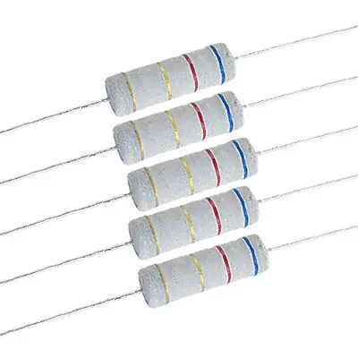 10x5 W 700V 6,2 ohm 6E2 резисторы с металлической оксидной пленкой