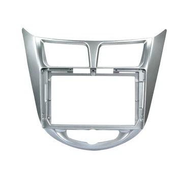 

9 Inch Car Fascia Frame Installation Panel Dash Trim Kit Radio for Hyundai Verna Accent 2010-2016