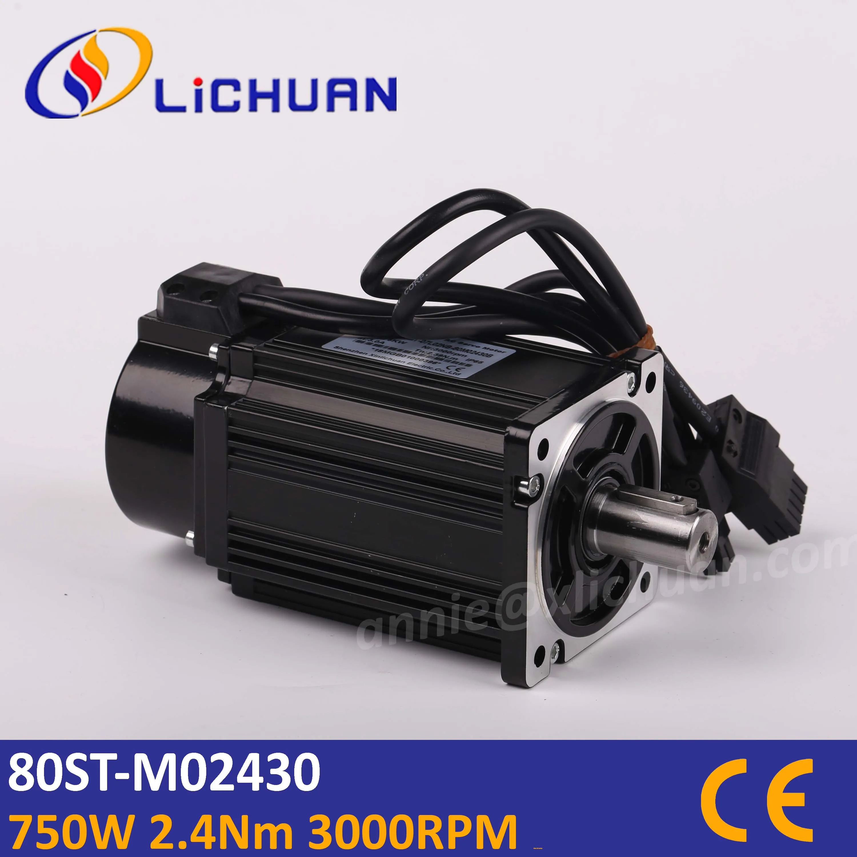 Фланец серводвигателя Lichuan 80st-M02430 750 Вт 3000 Нм об/мин в переменного тока кВт |