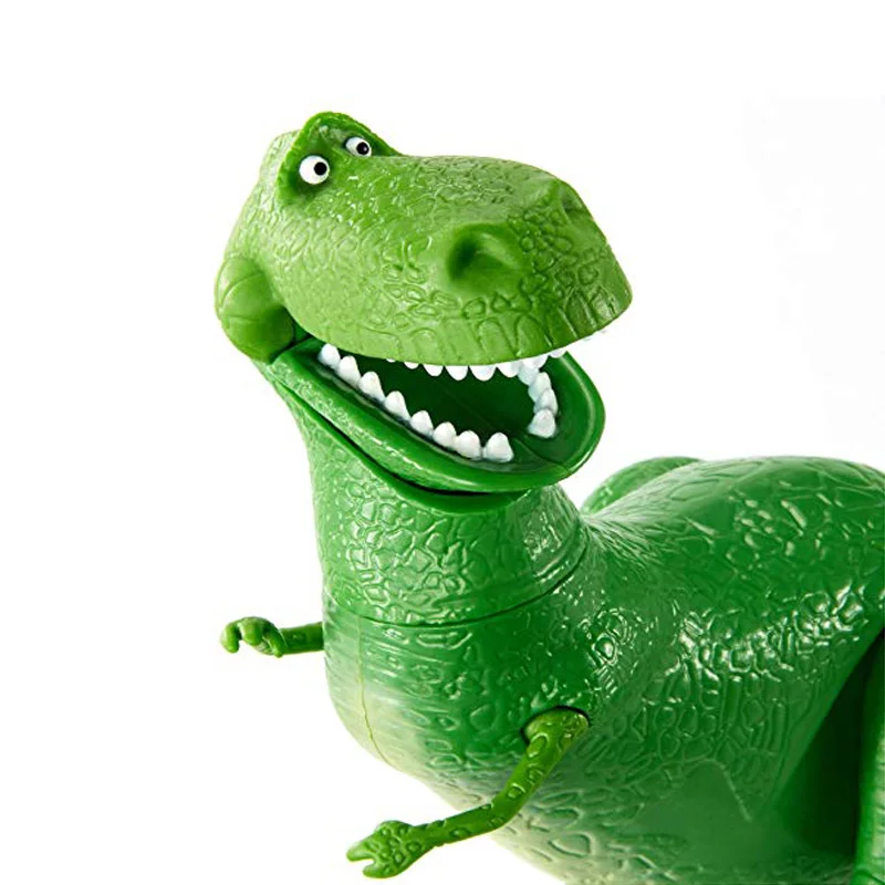 Disney Toy Story 4 Rex говорящий Зеленый Динозавр версии 34 см ПВХ Фигурки мини куклы детские игрушки модель для детей подарок