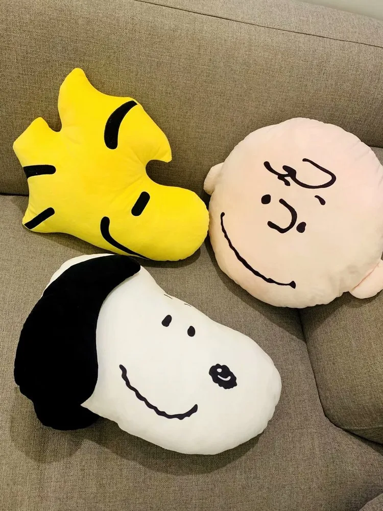 40 см мультфильм Snoopy плюшевая игрушка-подушка WOODSTOCK кукла Чарли коричневая