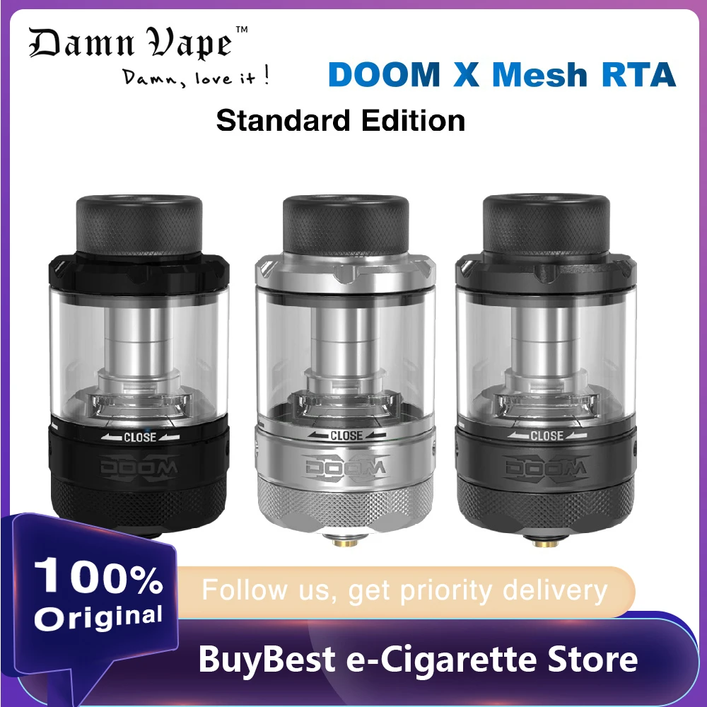 Оригинальный Новый атомайзер Go Pro X Mesh RTA с емкостью 2 мл/5 5 мл/8 мл и сетчатой