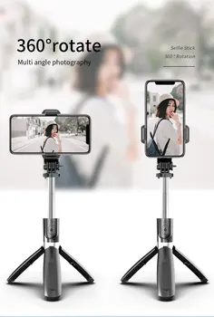 

Wireless Bluetooth Selfie Stick Tripod Foldable Tripod Monopods Universal For SmartPhones For Gopro Sports Action Camera