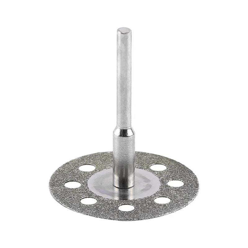 EASY-30Mm, 8 отверстий, Алмазное круговое алмазное режущее колесо, отрезные диски с покрытием, роторные инструменты с 2 упаковками оправки, роторный инструмент для Dr