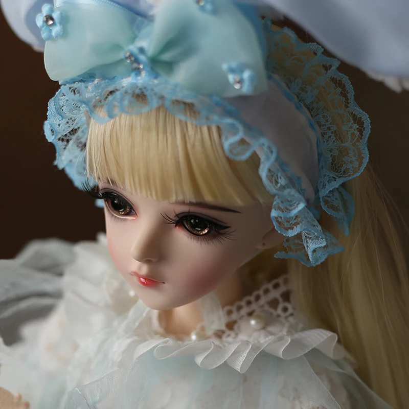 UCanaan 1/3 BJD Doll 18 Ball Jonited Dolls With Upgraded Makeup Full Outfits Princess Dress Girls Toys Gifts For Children 9