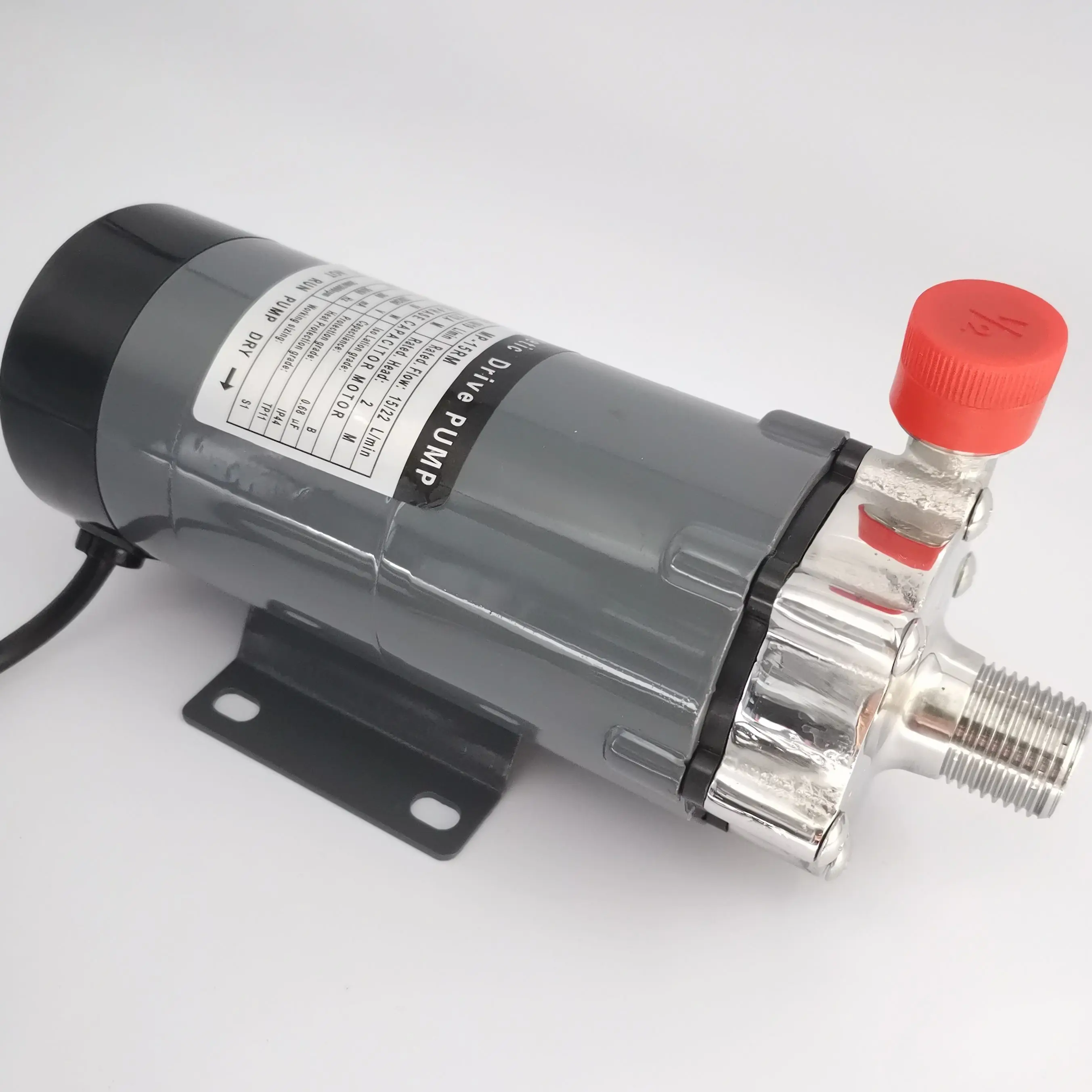 110V 10W Magnetic Drive Circulation Pump for Water Food Grade Industrial Pump 