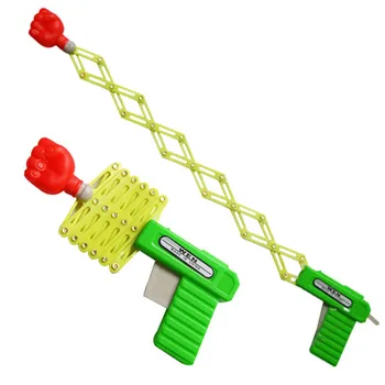 

Retractable Fist Shooter Trick Toy Kids For Classic Just Festival fun plastic Gun Elastic Fist Funny Gift Telescopic Child Party