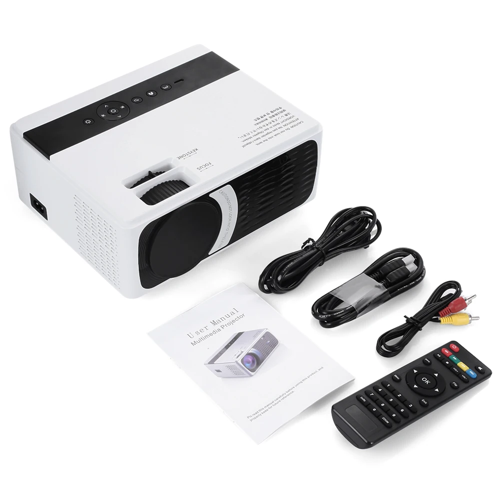 UNIC CP600 1280x720P LED 8000 люмен проектор Surpport 4K видео HDMI WIFI Bluetooth домашний кинотеатр Кино