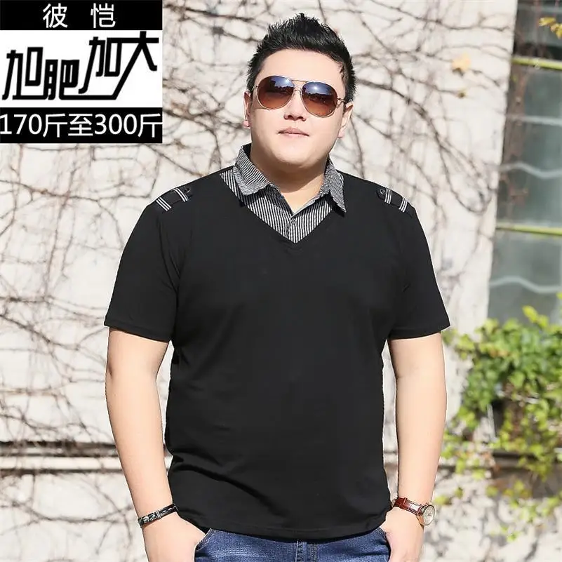10XL 9XL 8XL 6XL 5XL 4XL новая хлопковая рубашка поло модная с рукавом и принтом высокое
