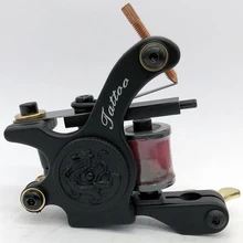 5 цветов Профессиональные катушки татуировки машина 10 основы катушки чугунные ручной работы татуировки пистолеты машина для Liner Shader