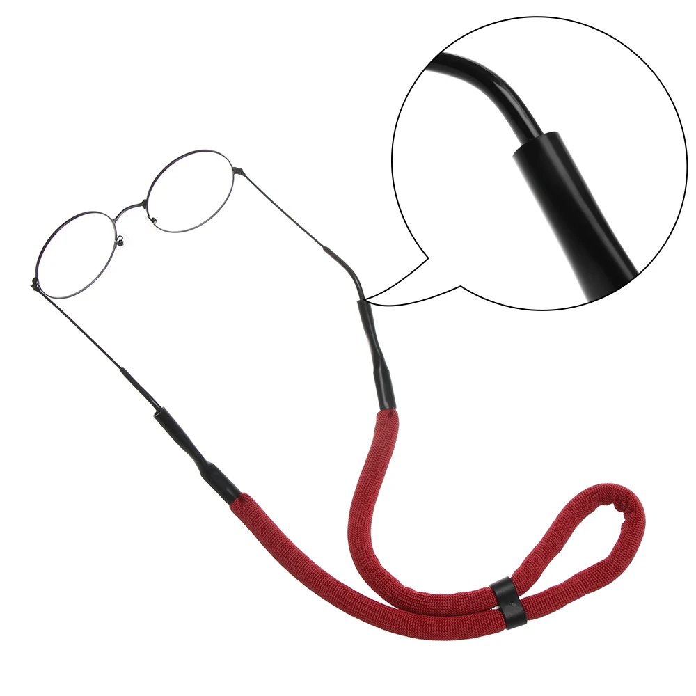 

1PC Durable Comfortable Glasses Strap Neck Cord Water Sports Eyeglasses Sunglasses Band Rope String Holder Eye Wear Accessories