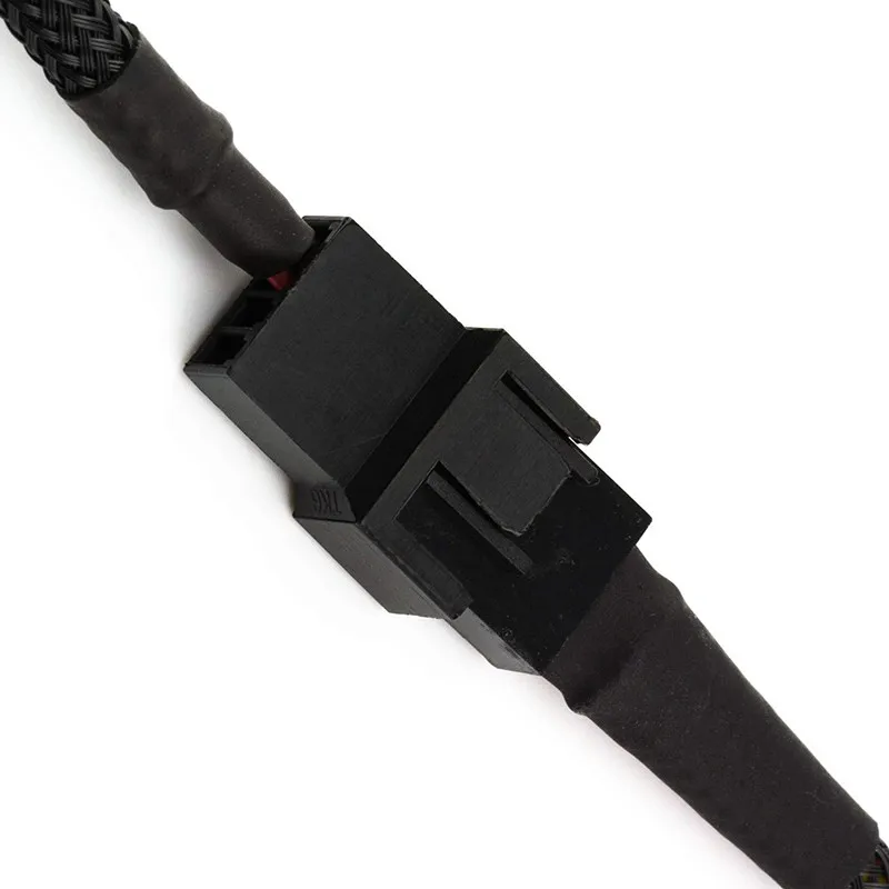 Angitu 2pin to 4Pin GPU/Motherboard Fan Adapter Cable - Compatible with 3pin and 4pin, Black Sleeved Description Image.This Product Can Be Found With The Tag Names Computer Cables Connecting, Computer Peripherals, Graphic fan adapter, PC Hardware Cables Adapters