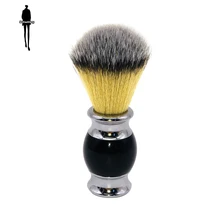 Щетка для бритья Парикмахерская Мужская для лица Борода чистящее оборудование Смола плюс металлическая ручка инструменты для бритья
