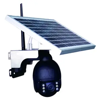 Outdoor 4g home guard CCTV Cameras Outdoor WIFI IP PTZ Speed Dome solar camera 2