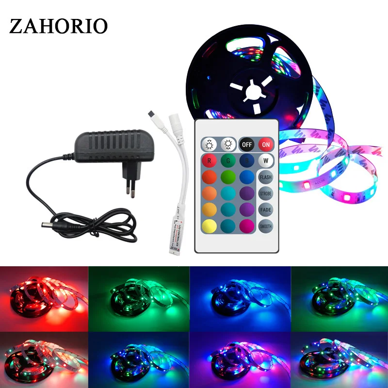 

RGB LED Strip 15M 20M Led Light Tape SMD 2835 5M 10M DC 12V Waterproof RGB LED Light diode Ribbon Flexible Controller