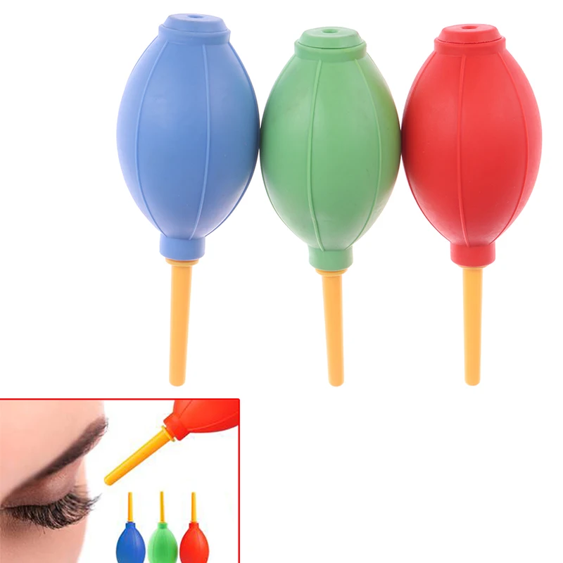 1pc False Eyelash Dryer Professional Eyelashes Extensions Glue Dryer Air Blower Grafting Dry Blower Tool 3 Colors