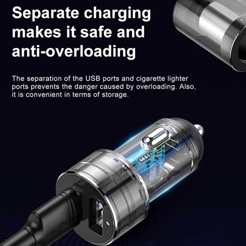 Baseus Dual USB Автомобильное зарядное устройство 3.1A 100 Вт разветвитель гнезда прикуривателя для Iphone XS 11 samsung телефон автомобильное зарядное устройство авто расширитель