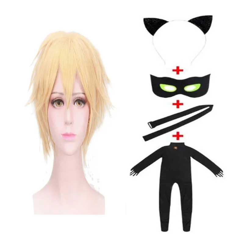 Buy Child Black Cat Noir Cosplay Costume Magic Halloween Christmas