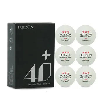 

6pcs 3 Star ABS Seamless Plastic Balls Table Tennis Club Training Pingpong Ball