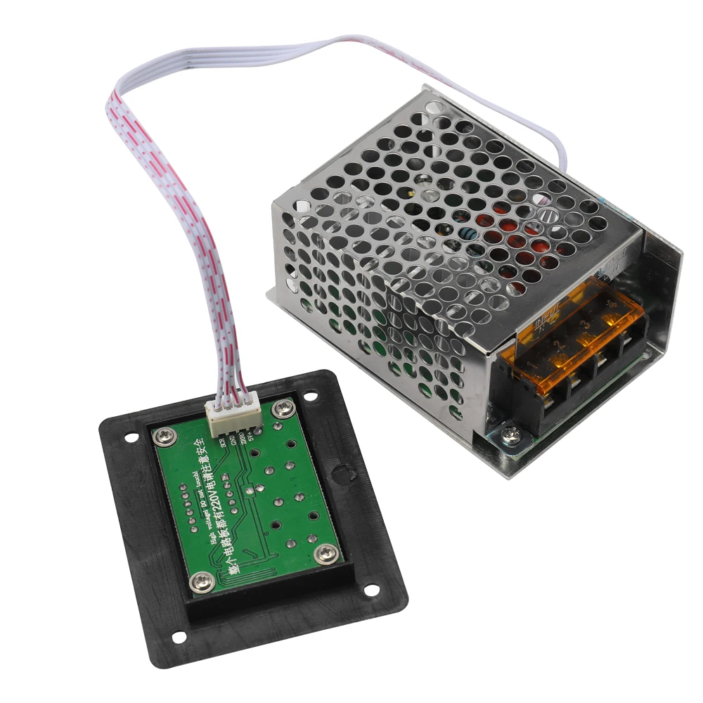 AC 220V 4000W SCR Thyristor Digital Control Electronic Speed Voltage Regulator