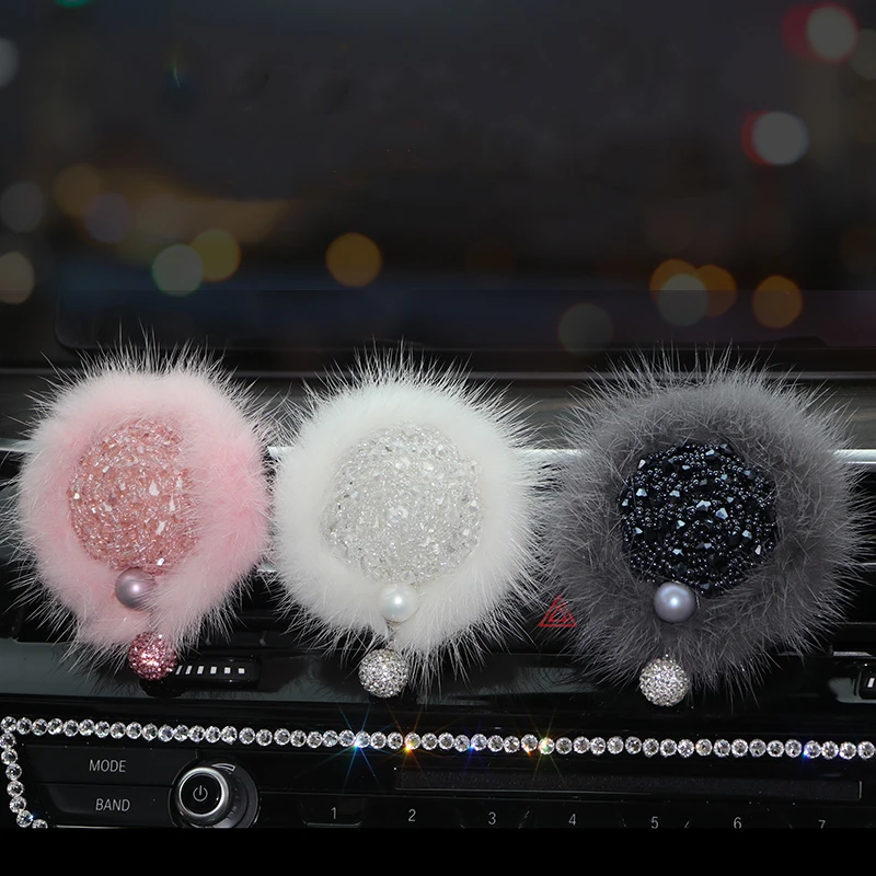 

Luxury Jewel Car Air Freshener Outlet Perfume Vent Air Freshener In The Car Air Conditioning Clip Solid Perfume Accessories