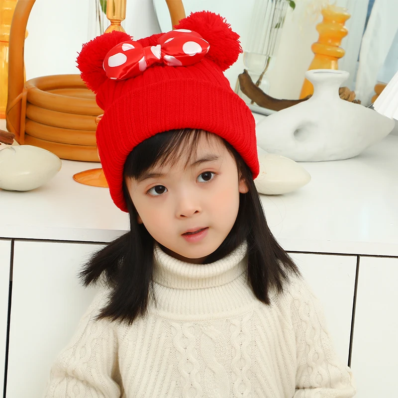 

Cap Hat Letters Autumn Men Knitted Winter Hat Baby-Hat Prints Warm Beanies Hats Knitted Warm Kids Winter Hat Bonnet-Designer